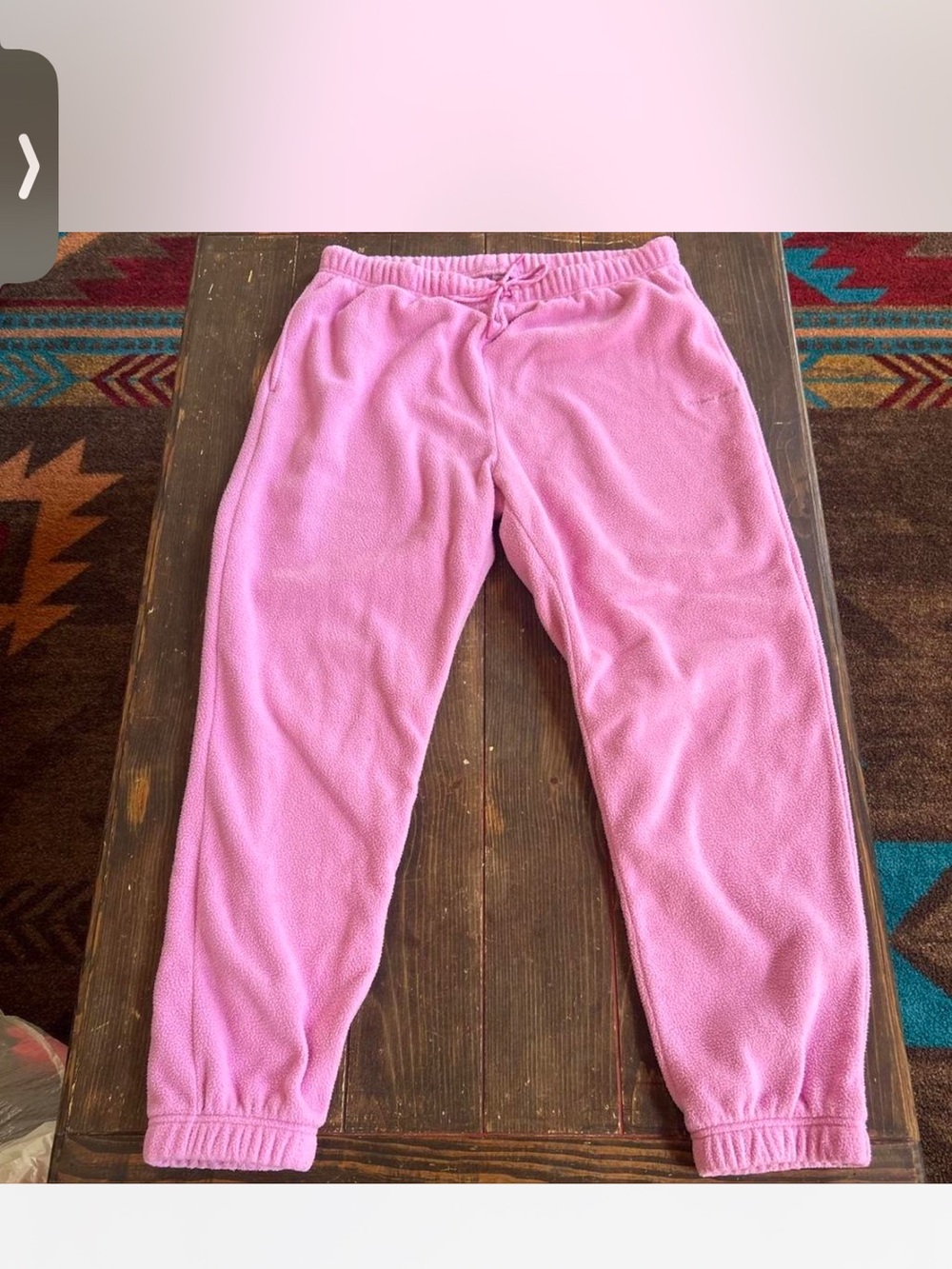 Women’s outdoor voices Pink Fleece Joggers